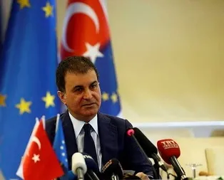 Ömer Çelik’ten AB’ye sert tepki
