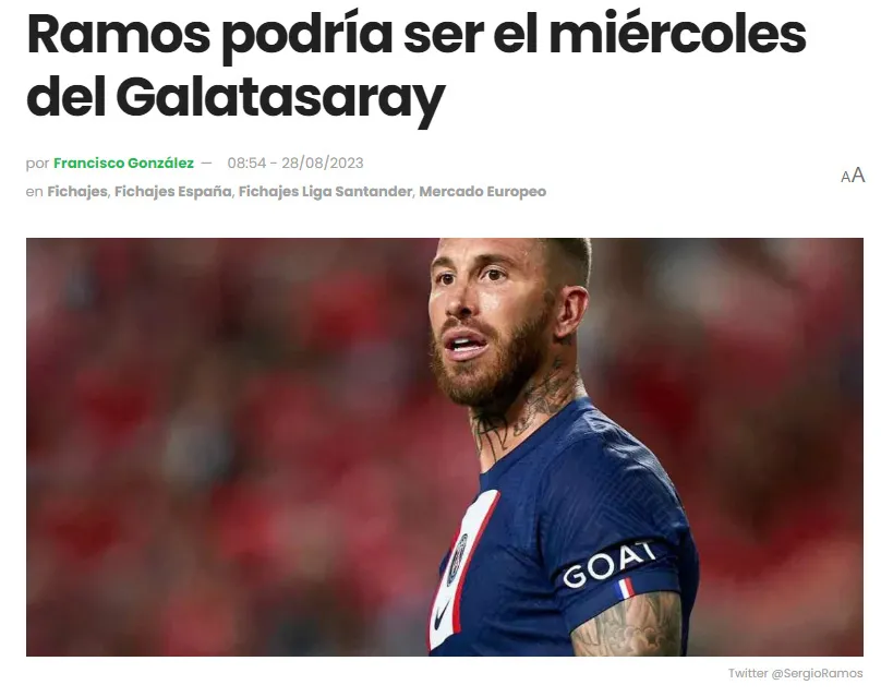 İspanyollar duyurdu! Galatasaray Sergio Ramos'u o tarihte açıklayacak - 9