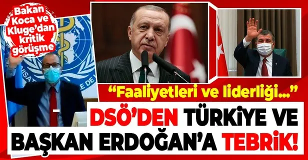 DSÖ Avrupa Direktörü Kluge’dan Türkiye’ye tebrik: Erdoğan’ın faaliyetleri tüm ülkeler tarafından takdir görüyor