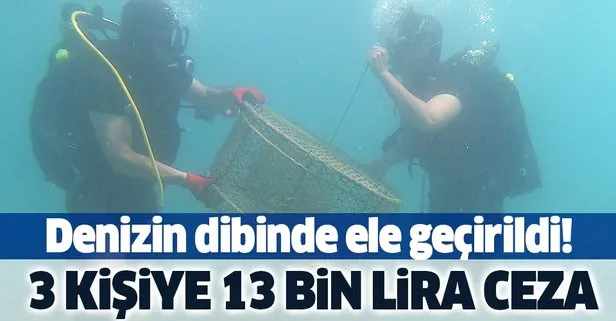 Son dakika: Hatay’da yasa dışı balık avlayan 3 kişiye 13 bin lira ceza