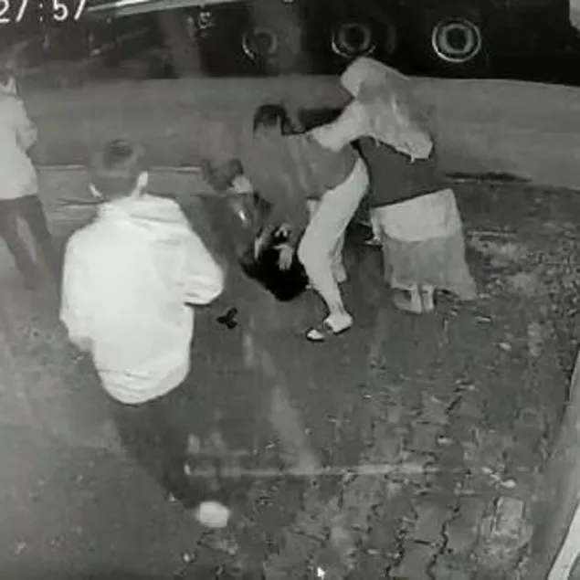 Arnavutköy’deki silahlı kavga kamerada