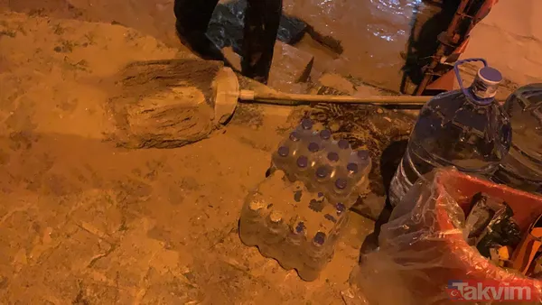 İstanbul Başakşehir'de İSKİ deposundan su taştı! İki ev ve bir markette hasar... - 19