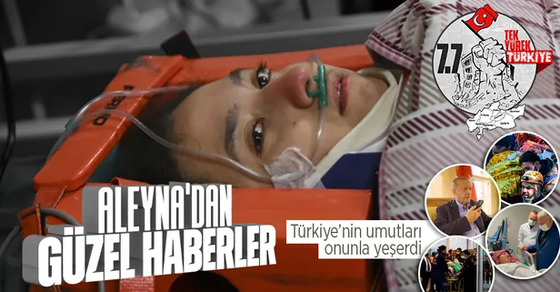 Enkazdan 248 saat sonra kurtarılan Aleyna Ölmez’in sağlık durumu iyiye gidiyor! Yakın zamanda taburcu