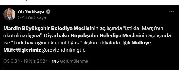 Diyarbakır Sur Belediyesi'nde Mustafa Kemal Atatürk ve Başkan Erdoğan'a hakaret eden DEM'li bölücü hakkında tutuklama kararı-8