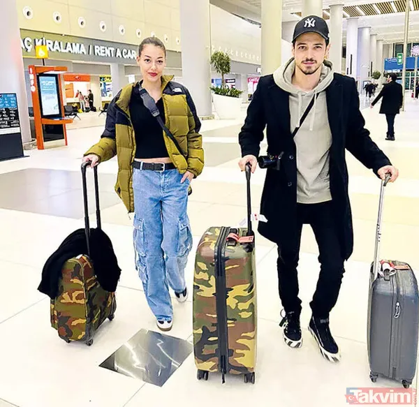 Deniz kum güneş sen ben! Çiçeği burnunda aşıklar Dilan Çiçek Deniz ile Mert Yazıcıoğlu tatil rotasını belirledi! Baş başa romantizm - 9