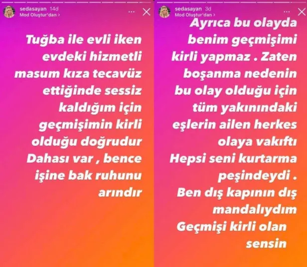 Seda Sayan Mehmet Ali Erbil'i tecavüzle ifşa etti Mali anında çark etti 'ilaçların etkisi!' Seren Serengil de işin içine girince...-3