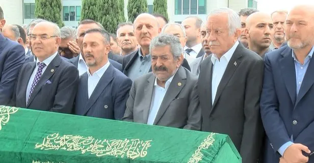 MHP Genel Başkan Yardımcısı Feti Yıldız'ın eşi Yasemen Yıldız son yolculuğuna uğurlandı