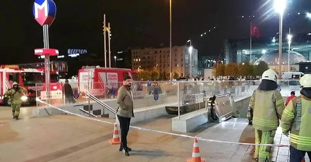 Son dakika: Taksim Metro İstasyonunda intihar!