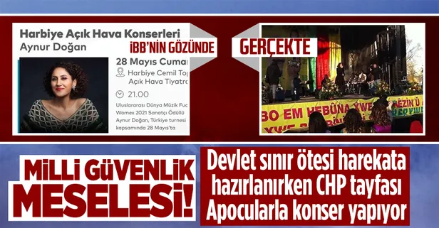 CHP'li İBB'den tepki çeken etkinlik: Öcalan aşığı Aynur Doğan konser verecek