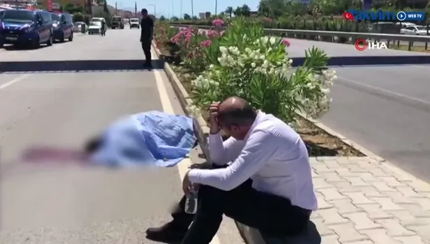 Antalya'da feci kaza! Olay yerinde can verdi (Video)