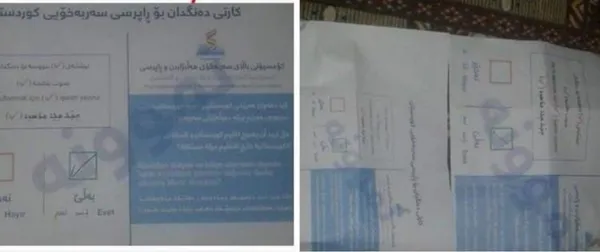 İllegal referandumda ilk skandal ortaya çıktı!-1