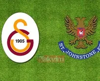 GS St. Johnstone maç sonucu! Galatasaray St. Johnstone maçının galibi hangi takım oldu?