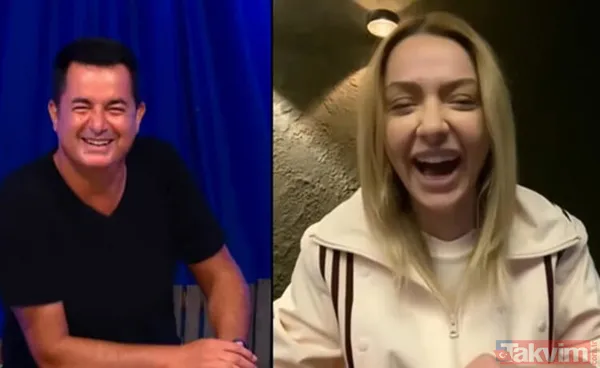 "AŞK KOKULARI ALIYORUM HADİSE" Acun Ilıcalı, "Sen bu aşk kokularını çok iyi alıyormuşsun. Ama ben de alıyorum. Sen Dominik'ten koku alıyorsan ben de...