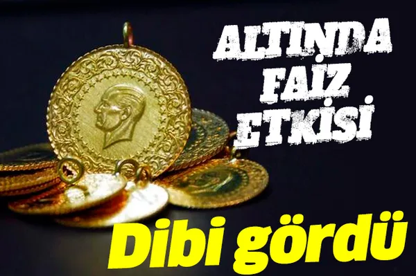 Son dakika: Altın fiyatlarında faiz etkisi! Dibi gördü-1