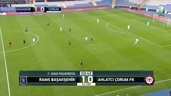 Başakşehir Çorum FK 1-0  | João Figueiredo