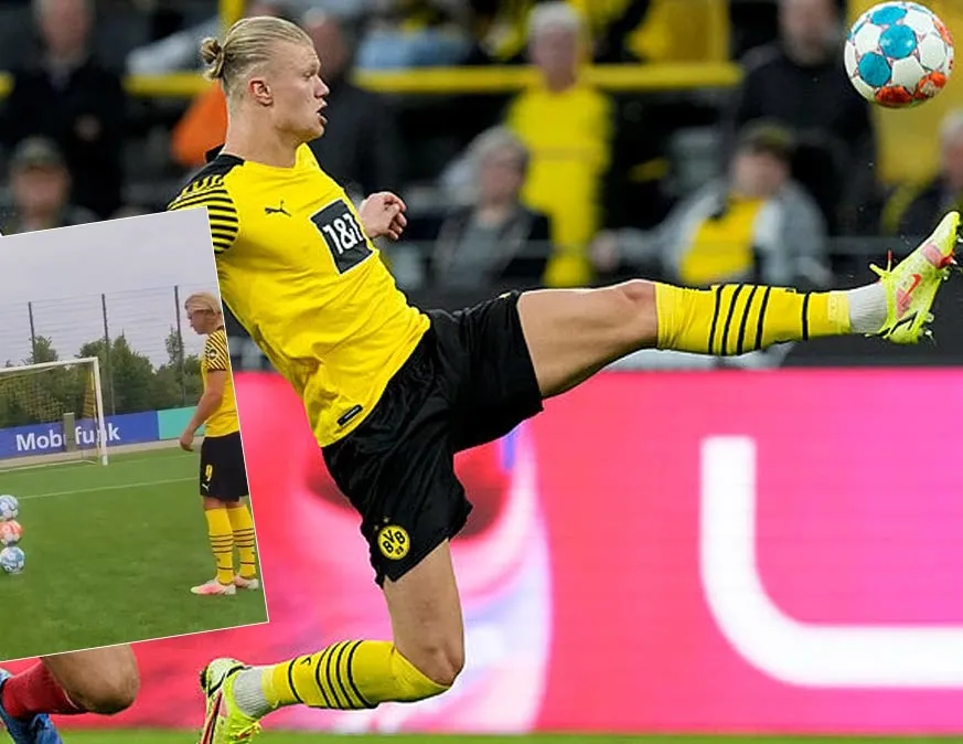 Montaj olamayacak kadar Haaland! Bu kadarına pes