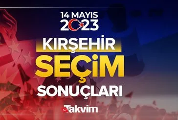 Kırşehir seçim sonuçları!