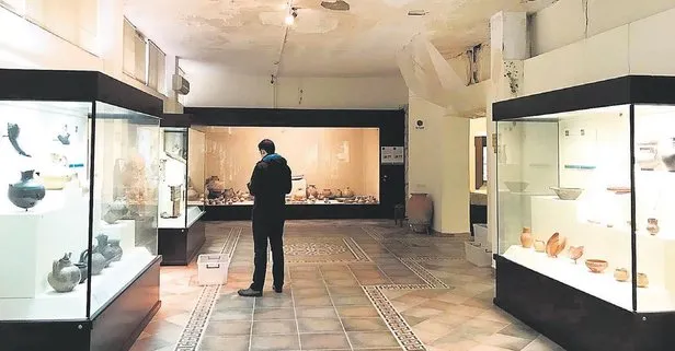 Gordion Müzesi’nin çatısı akmaya başladı