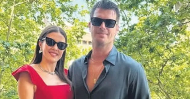 Oyuncu Kıvanç Tatlıtuğ ve eşi Başak Dizer’den Barcelona’da mutluluk pozu!