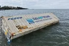 Ordu'da konteyner kıyıya vurdu! Ekipler inceleme başlattı