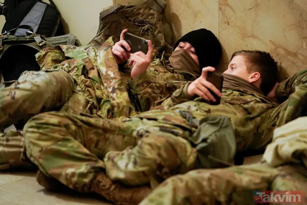 ABD'de tarihi günler! Trump'ın azil süreci görüşülürken Kongre kışlaya döndü - 43