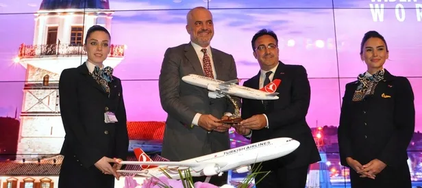 Arnavutluk Başbakanı Rama THY'yi ziyaret etti