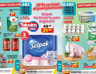 Fiyatlar yarıdan da fazla indirildi! 21,95'e kadar düştü! 8'li halde satılıyor! Yeni hafta A101 aktüel kataloğu yayında! O ürünler...
