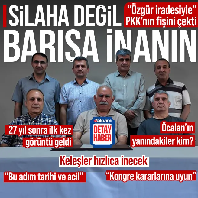 Teröristbaşı Abdullah Öcalandan PKK’ya videolu çağrı! Özgür irademle yapıyorum vurgusu: Silah bırakma hızlıca hayata geçirilecek