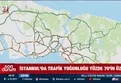 İstanbul'da yağış trafiği kilitledi