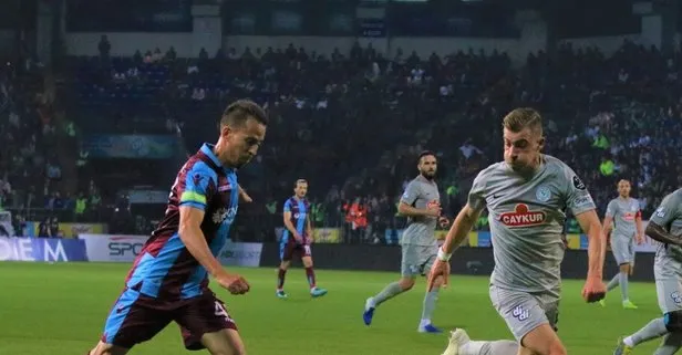 Karadeniz derbisinde kazanan Trabzonspor!