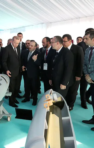 Başkan Erdoğan tek tek inceledi