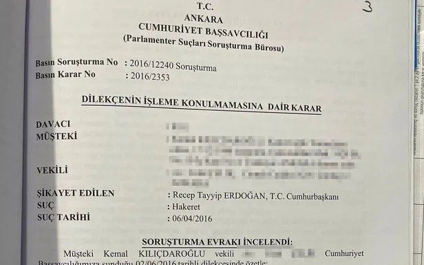 Cumhurbaşkanı'na hakaret "suç olmasın" diyen CHP'lilerin Erdoğan'a tazminat davaları açtığı ve suç duyurusunda bulunduğu ortaya çıktı-7