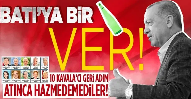 Erdoğan ’istenmeyen adam’ çıkışını yaptı Kavala’cı 10 büyükelçi geri adım attı! 10 büyükelçinin geri adımı batı basınında hazımsızlık yaptı