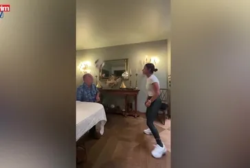 Baba-kız futbol keyfi! Merve Terim ve Fatih Terim’in eğlenceli anları sosyal medyada