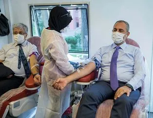 Adalet Bakanı Gül’den kan bağış kampanyasına destek!
