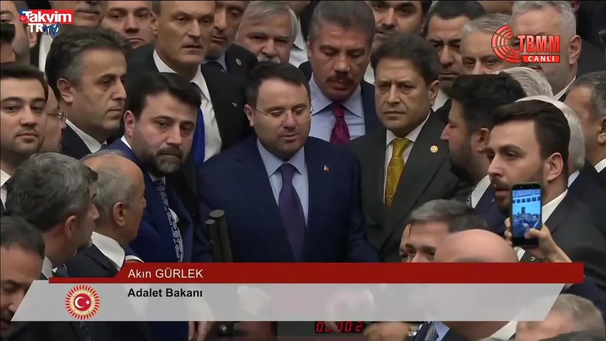 Adalet Bakanı Akın Gürlek yemin etti