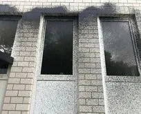 Almanya’da camiye boyalı saldırı!