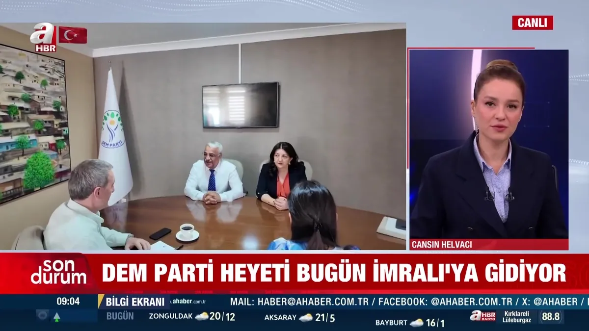 DEM Parti heyeti Öcalan ile görüşecek
