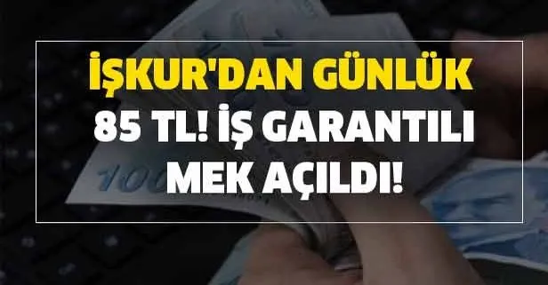 Gozler Kurslara Cevrilmis Durumda Iskur Dan Gunluk 85 Tl Is Garantili Mek Acildi Takvim