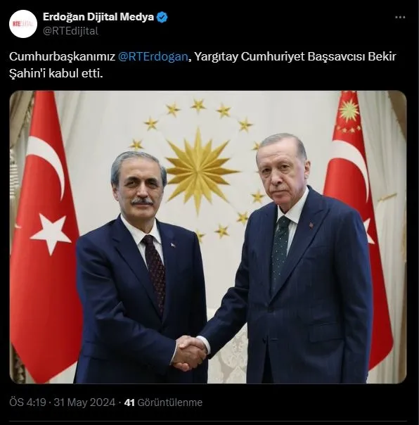 baskan-erdogan-yargitay-cumhuriyet-bassavcisi-bekir-sahini-kabul-etti-1717161814182.jpg Başkan Erdoğan Yargıtay Cumhuriyet Başsavcısı Bekir Şahin'i kabul etti-2