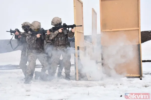 Kars'taki kadın PÖH'ler ve polisler görevlerinin başında! Teröristlerin korkulu rüyası - 29