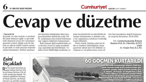 Tekzip Cumhuriyet'i! İletişim Başkanı Fahrettin Altun'u hedef almışlardı...-1