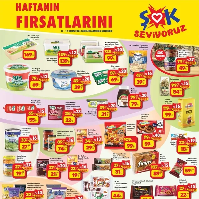 16-19 Kasım ŞOK aktüel ürünleri