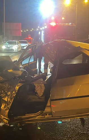 İzmir'de feci kaza: 1 kişi hayatını kaybetti