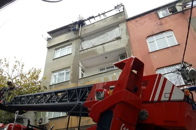 İstanbul Bağcılar'da yangın paniği