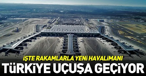 İstanbul Yeni Havalimanı ile birlikte Türkiye uçuşa geçecek
