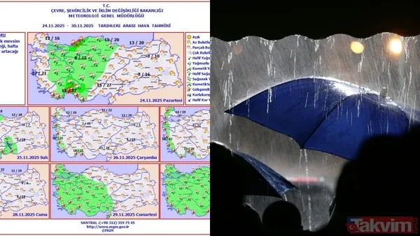 Şimşek, sağanak ve kar geliyor! Meteoroloji’den 18 kente kritik uyarı: 48 saat sürecek… - 1