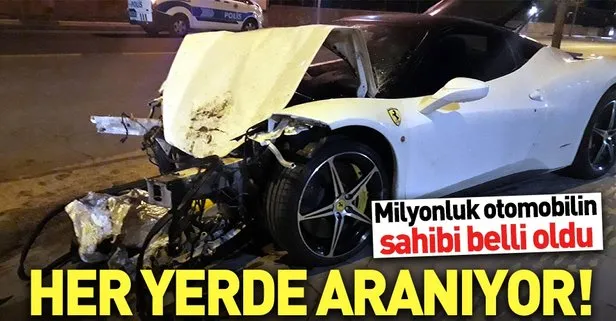 Ankara’daki kazaya karışan lüks otomobilin sürücüsü her yerde aranıyor!