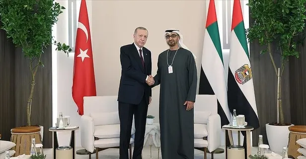 Başkan Erdoğan'dan BAE Devlet Başkanı Nahyan'a geçmiş olsun telefonu | SEL FELAKETİ