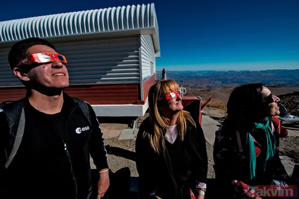 Arjantin ve Şili'de tam güneş tutulması izlendi - 35